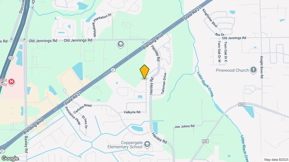 3442 Talisman Drive Map and Location Details