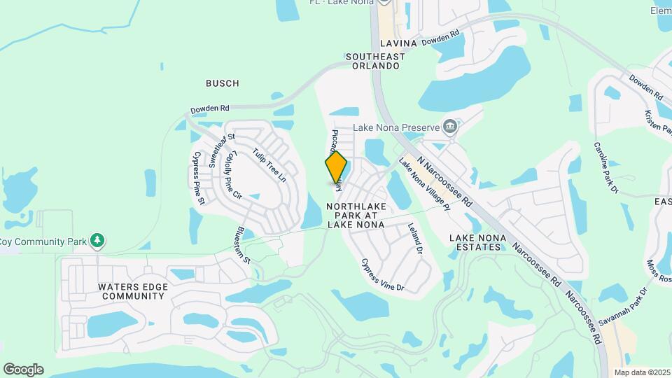 NORTHLAKE PARK/MORNINGSIDE AT LAKE NONA Map and Location Details