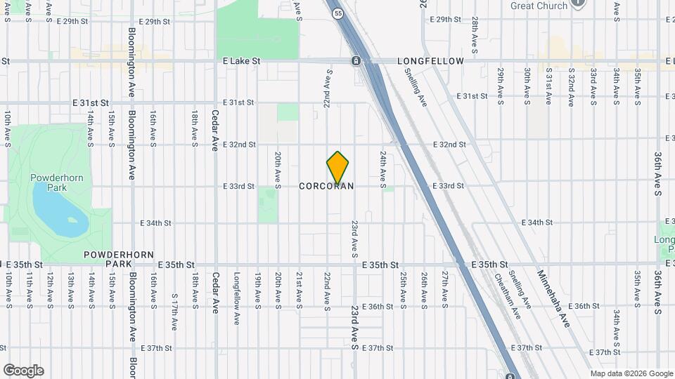 2209 E 33rd St, Unit Upper Unit- Apt 2 Map and Location Details
