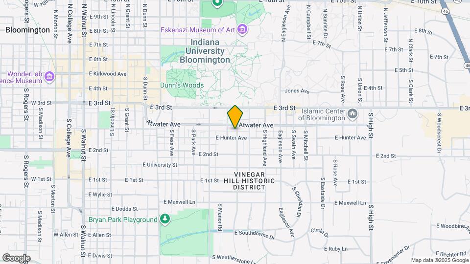 422 S Hawthorne Dr Map and Location Details