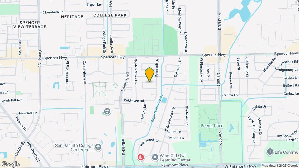 8502 Avington Rd Map and Location Details