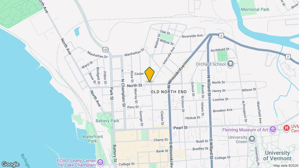 194 North St Mapa y Detalles de la Ubicación