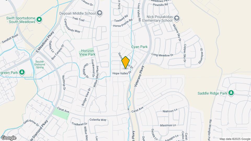 2050 Half Dome Dr Map and Location Details