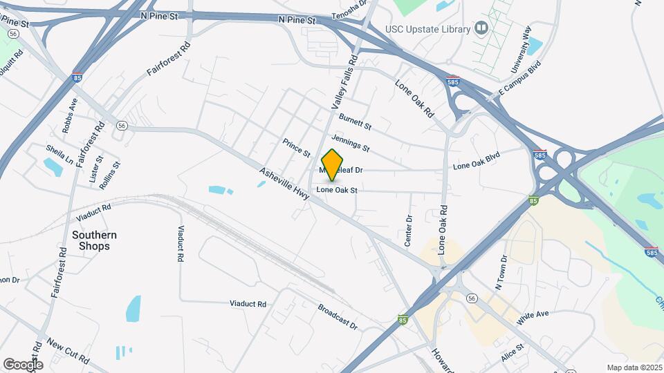 7530 Lone Oak St Map and Location Details