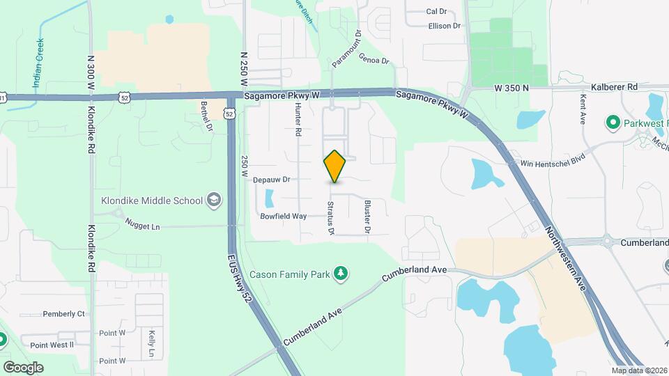 2200 Cumulus Dr Map and Location Details