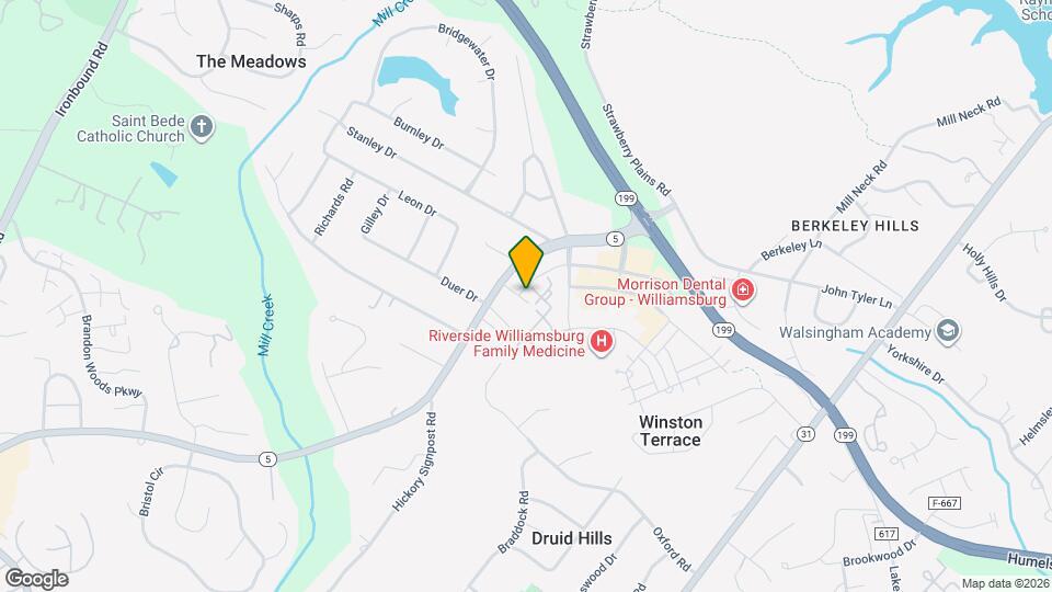 101 Queen Crescent Way Map and Location Details