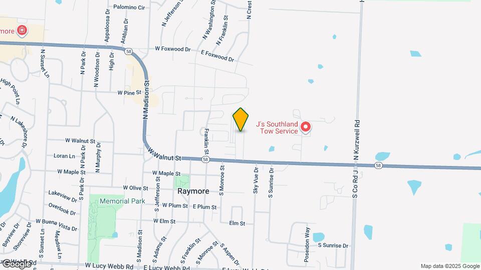 132 N Crest Dr Map and Location Details