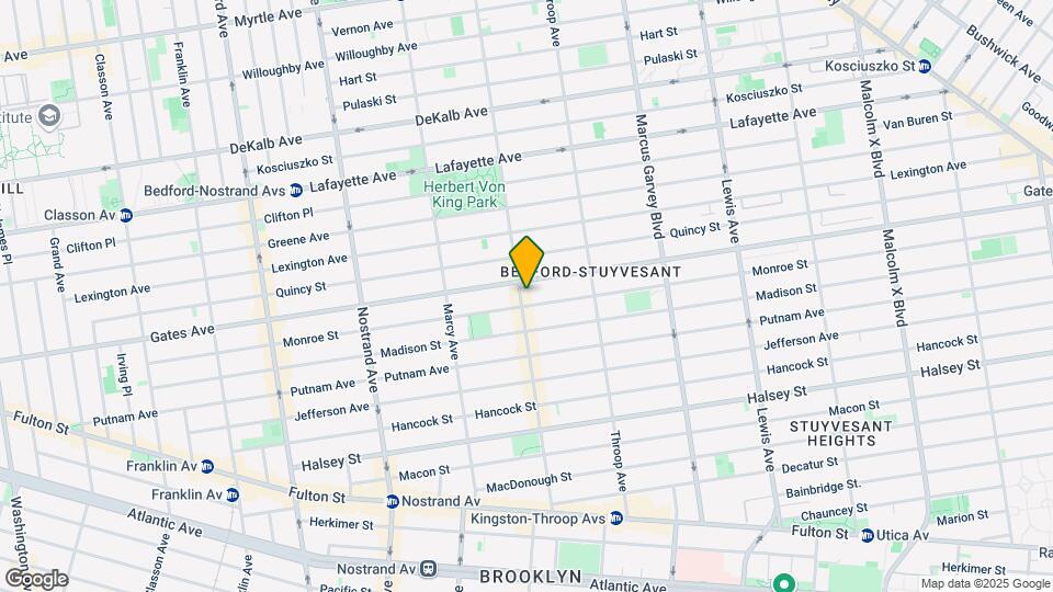 333 Tompkins Avenue Map and Location Details