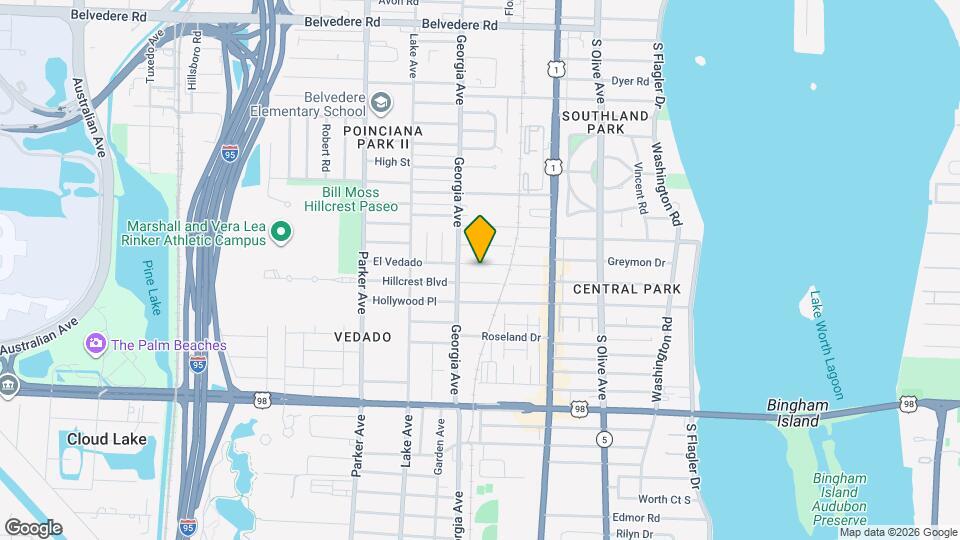 608 El Vedado Map and Location Details