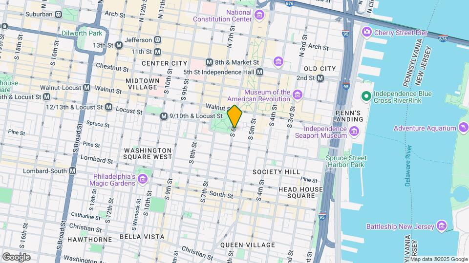 241 S 6th St Map and Location Details