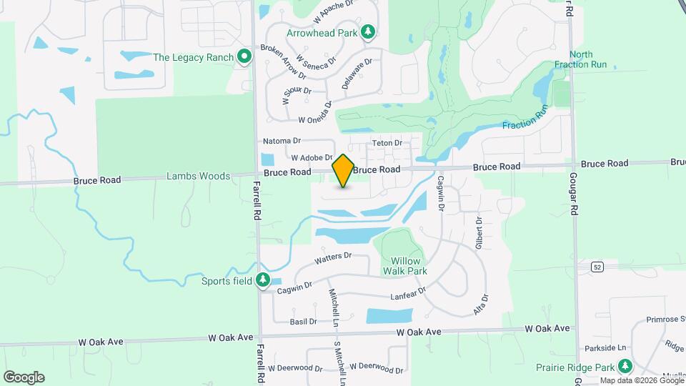 16556 Willow Walk Dr Map and Location Details