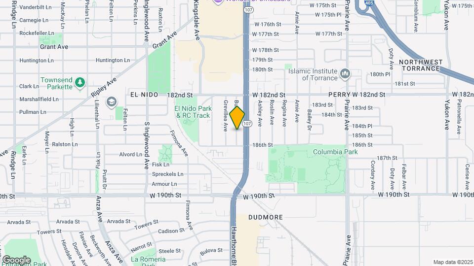 18509 Burin Ave Map and Location Details