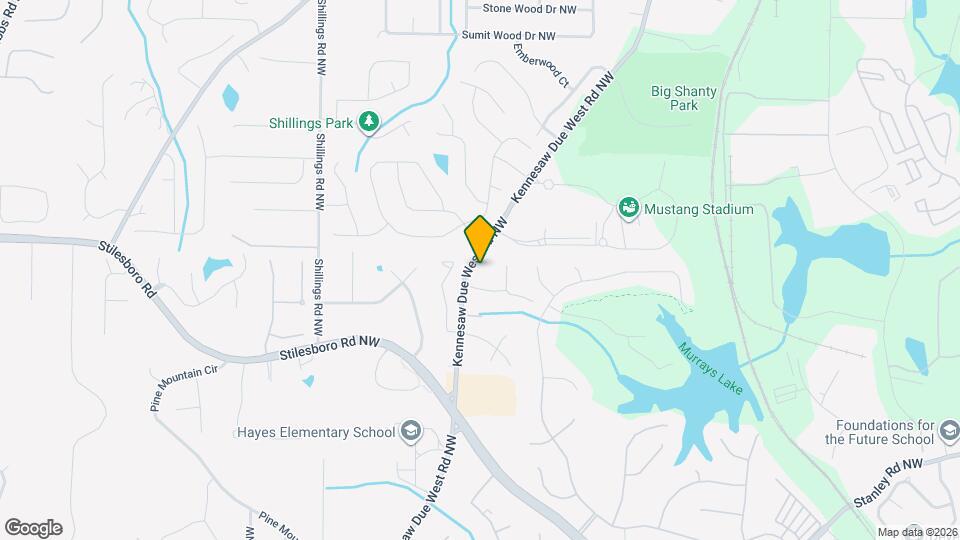 1770 Kennesaw Due West Rd NW Map and Location Details