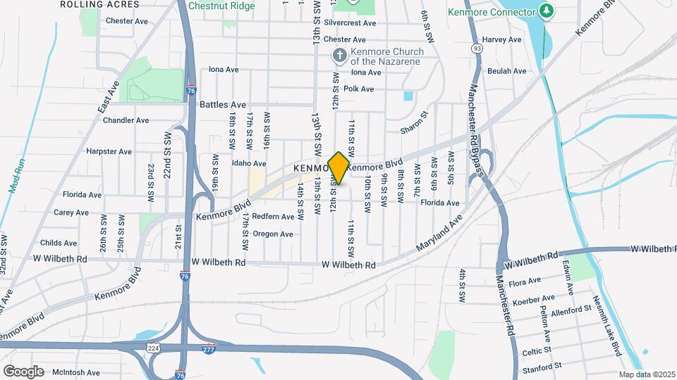 2235 12th St SW Map and Location Details