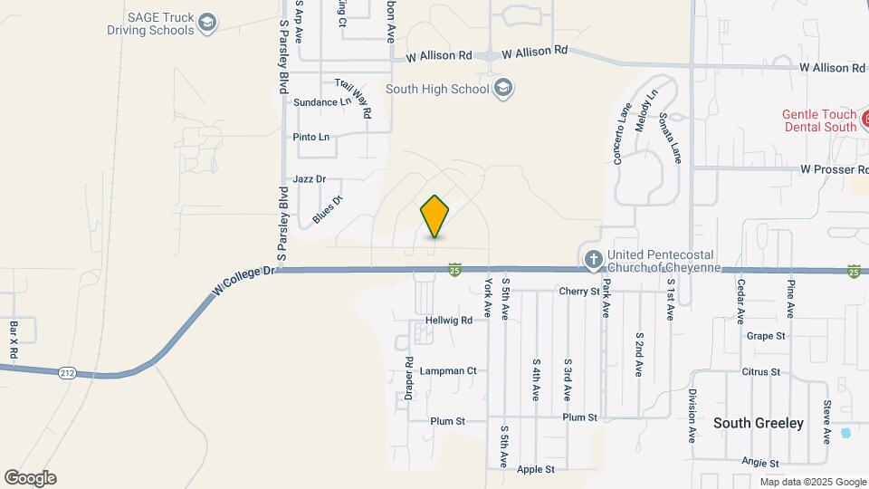 1508 Danny Pl Map and Location Details