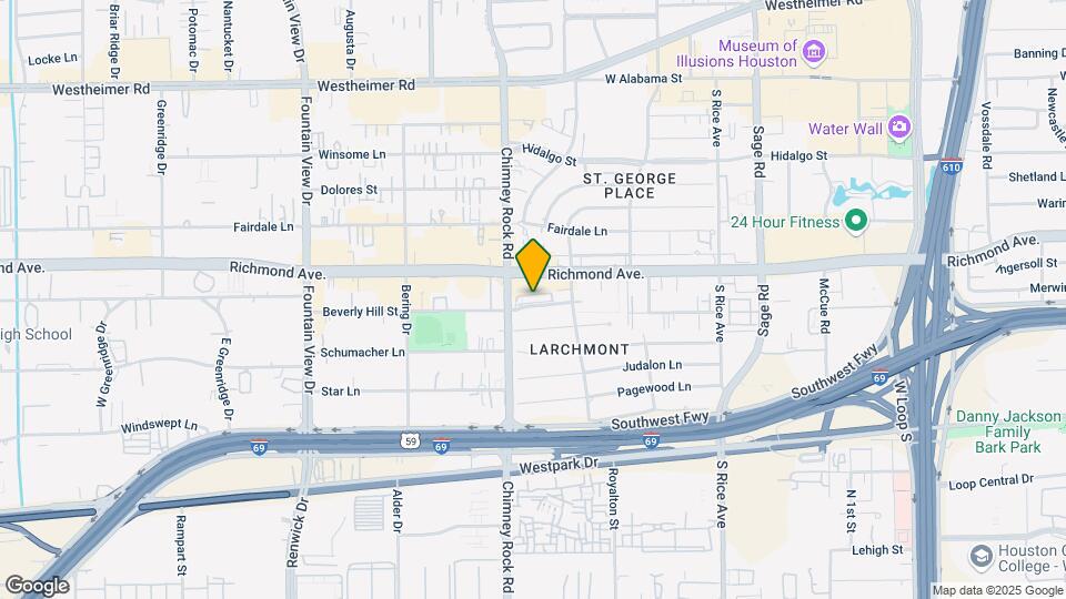 5532 Beverly Hill St Map and Location Details