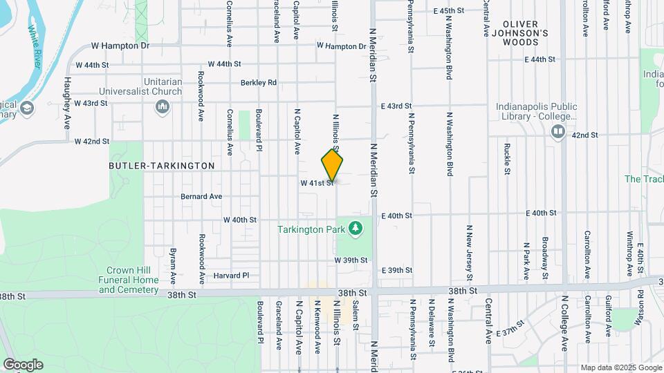 4058 N Illinois St Map and Location Details