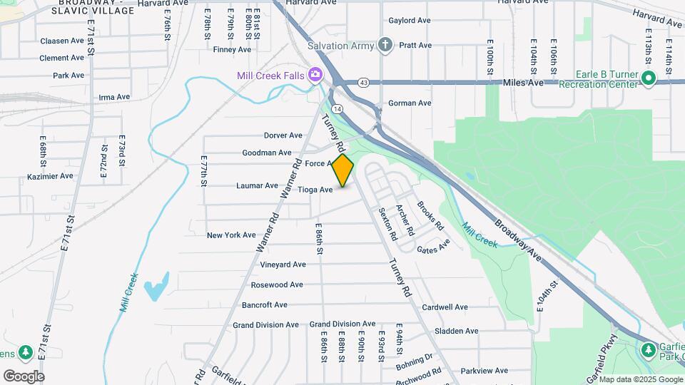 9000 Tioga Ave Mapa y Detalles de la Ubicación