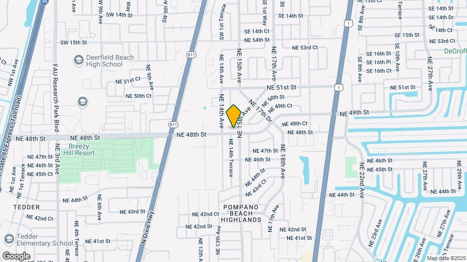 1473 NE 48th St Map and Location Details