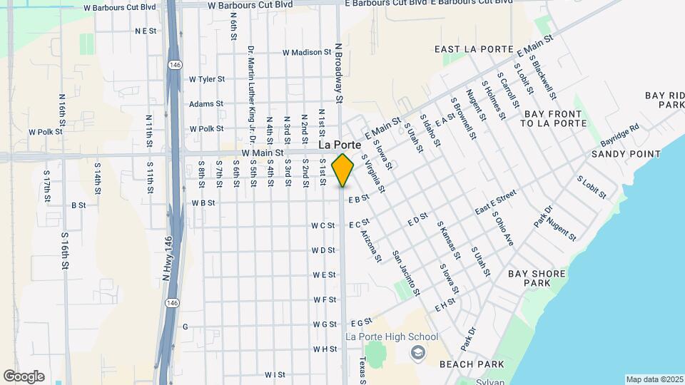 227 S Broadway St Map and Location Details