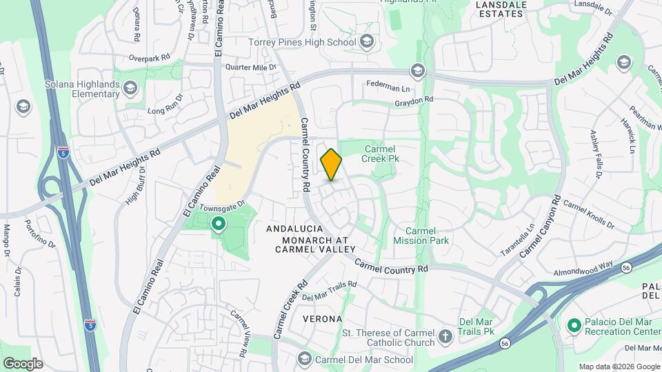 4148 Via Candidiz Map and Location Details