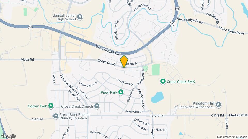 7416 Sandy Springs Point Map and Location Details