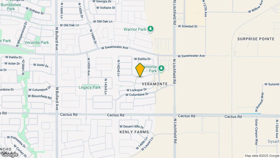 14131 W Corrine Dr Map and Location Details