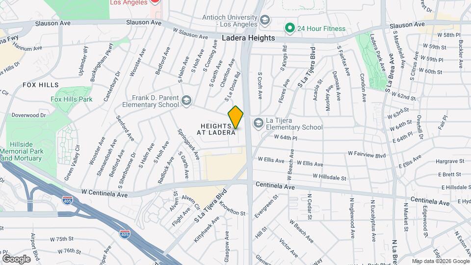 6501 Bradley Pl Map and Location Details