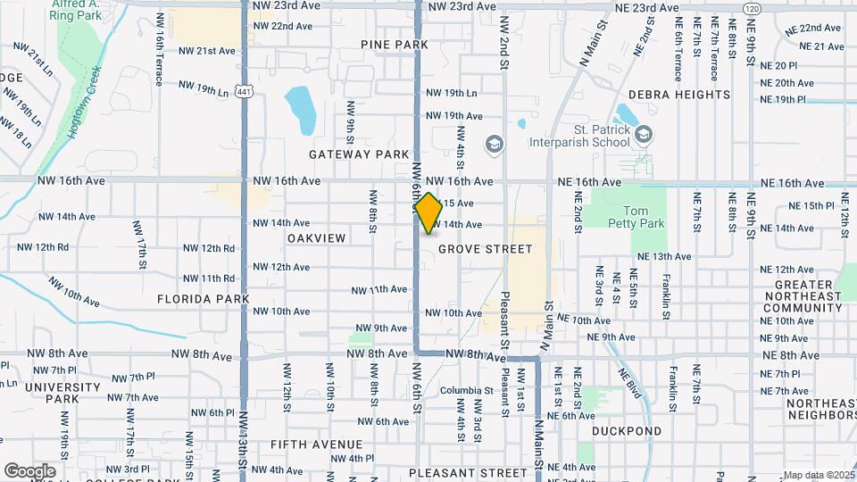 1307 NW 6th St Map and Location Details