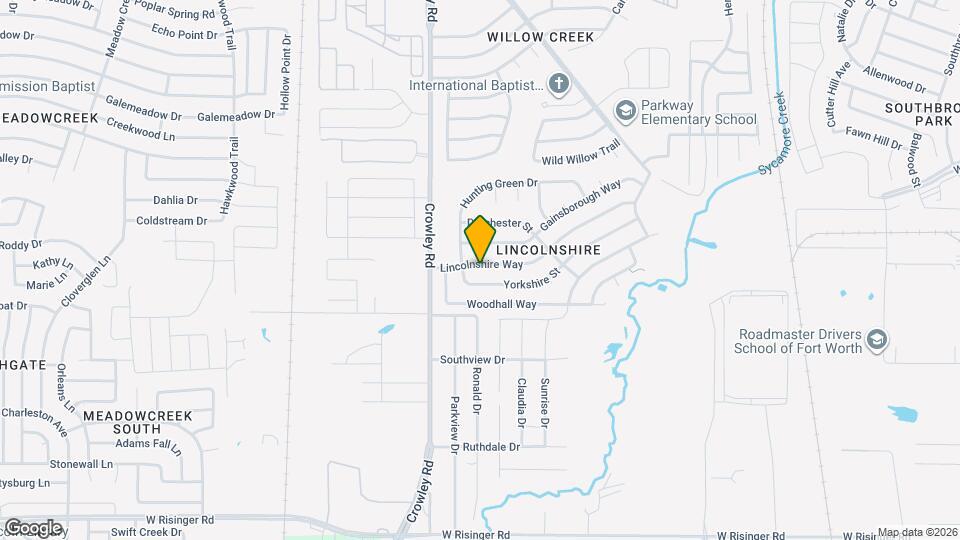 1817 Lincolnshire Way Map and Location Details