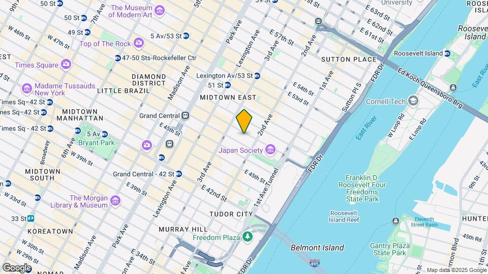 230 East 48th Street Map and Location Details