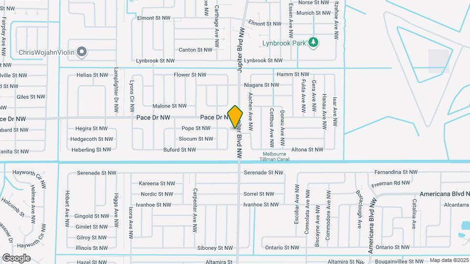 1080 Jupiter Blvd NW Map and Location Details