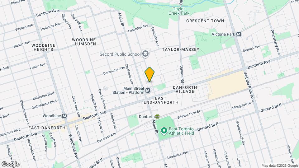 32 Barrington Av Map and Location Details