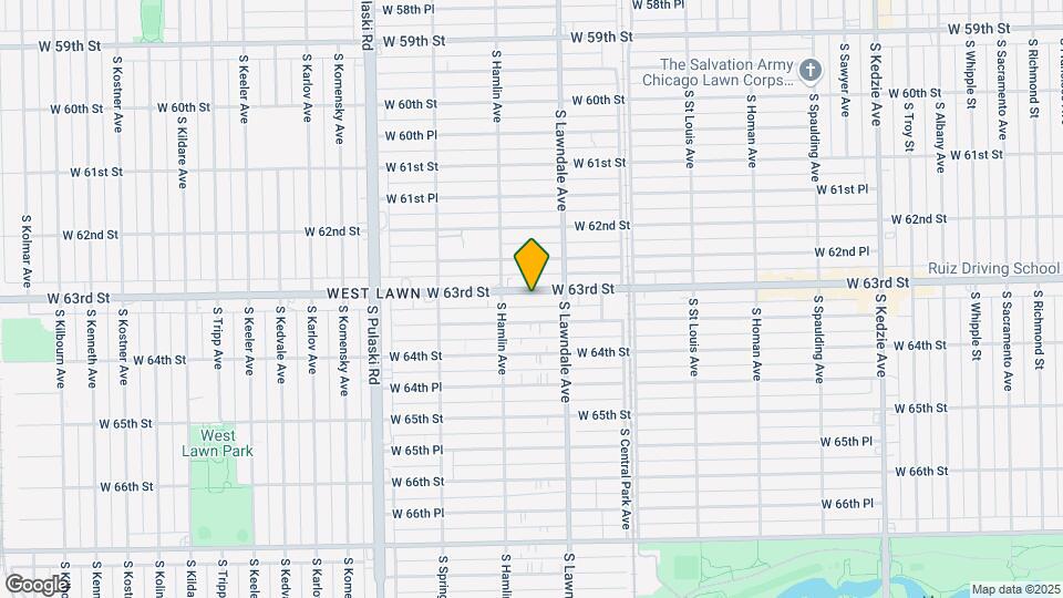 3733-3737 W 63rd St Mapa y Detalles de la Ubicación
