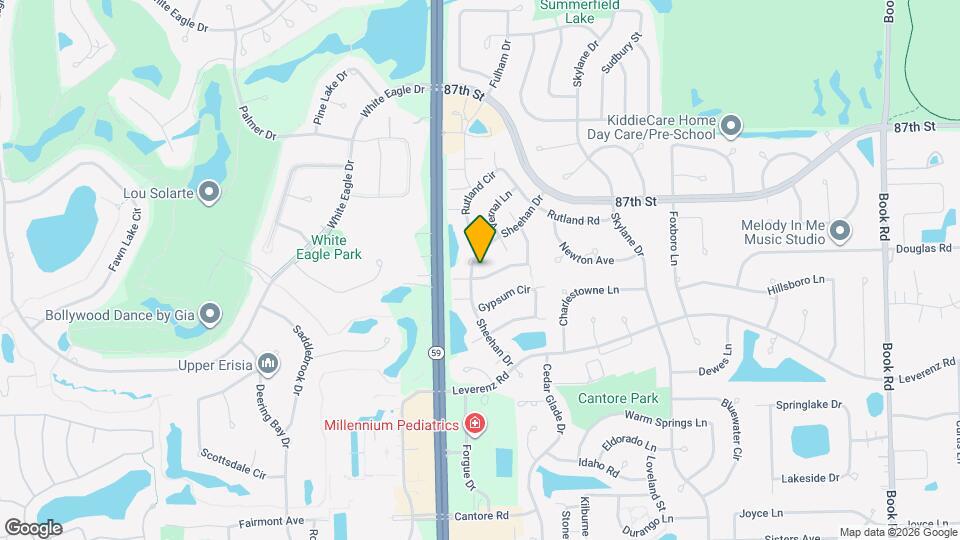 2976 White Thorn Cir Map and Location Details