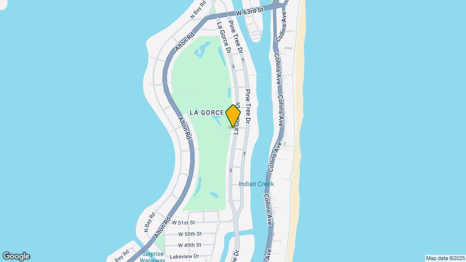 5570 La Gorce Dr Map and Location Details