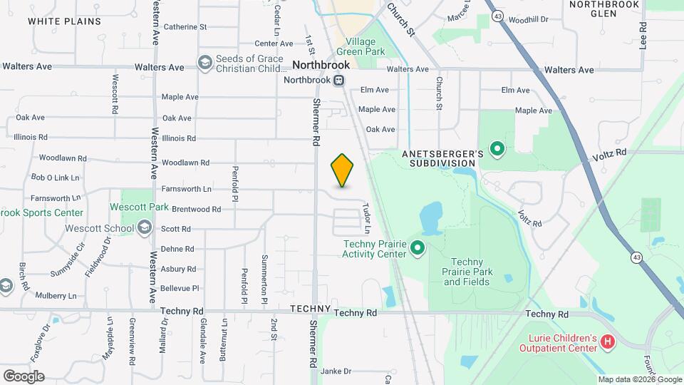 1950 Farnsworth Ln Map and Location Details