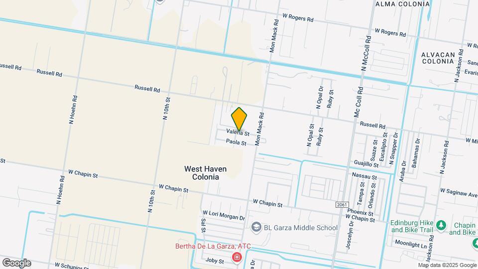 3716 Valeria St Map and Location Details