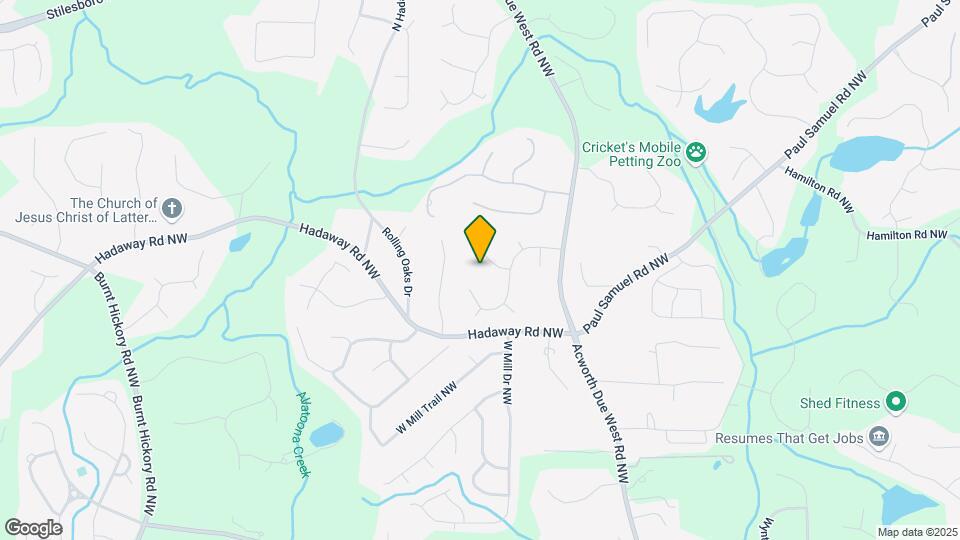 1257 Moorfield Trce NW Map and Location Details