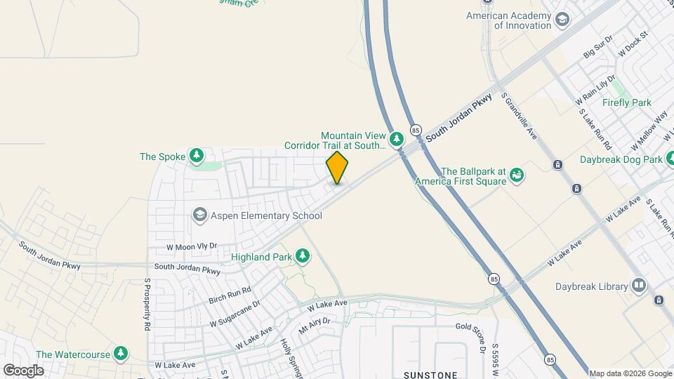 5996 S Jordan Pkwy Map and Location Details