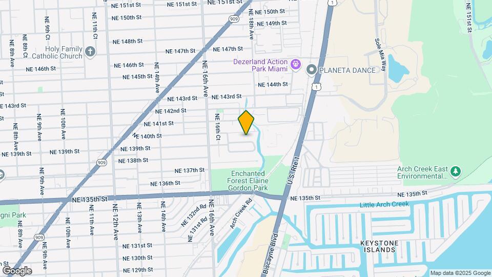 1761 NE 139th St Map and Location Details