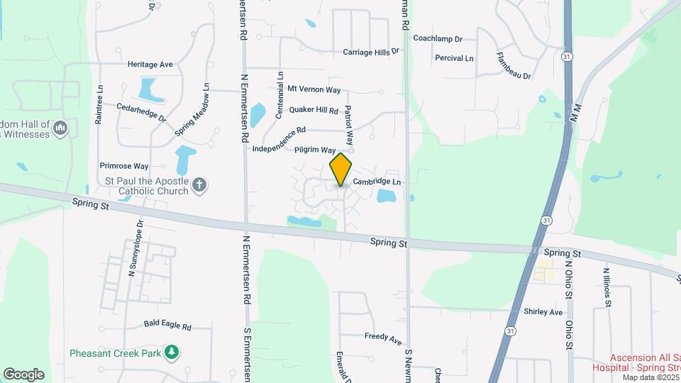 5835 Cambridge Cir Map and Location Details