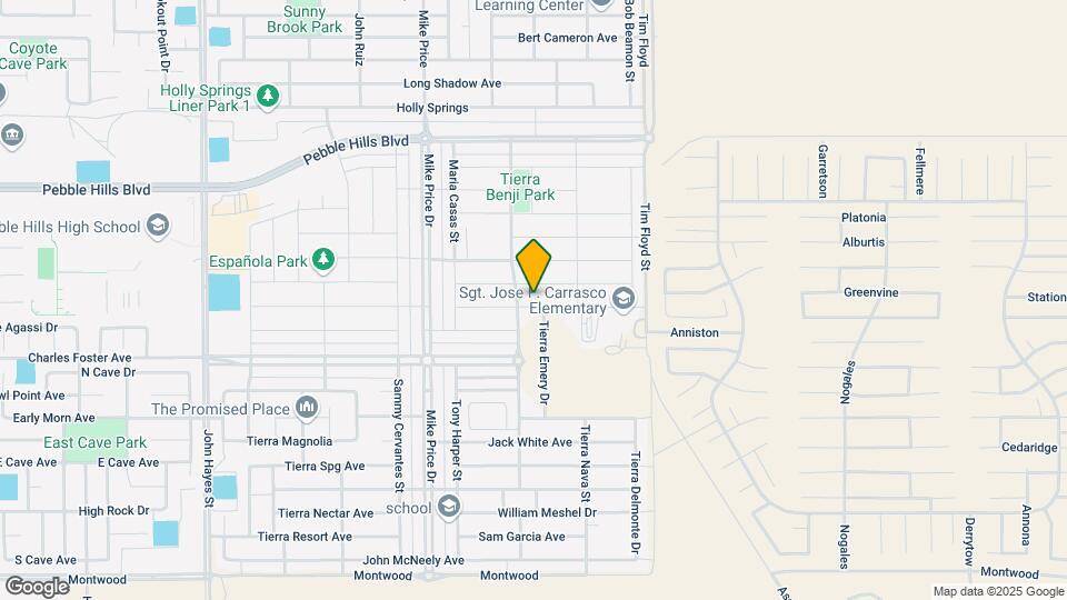 14813 Tierra Mirage Ave Map and Location Details