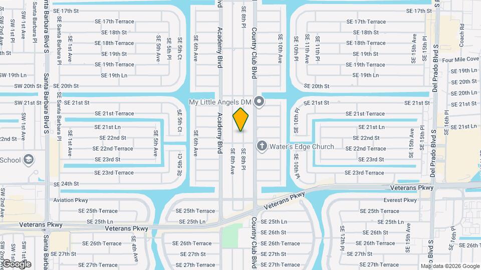 2140 SE 8th Pl Mapa y Detalles de la Ubicación