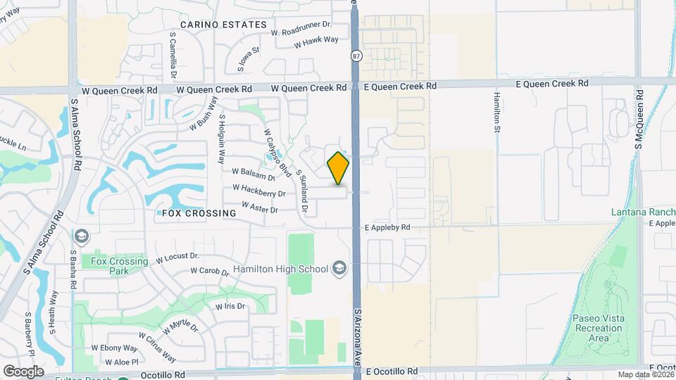 51 W Hackberry Dr Map and Location Details