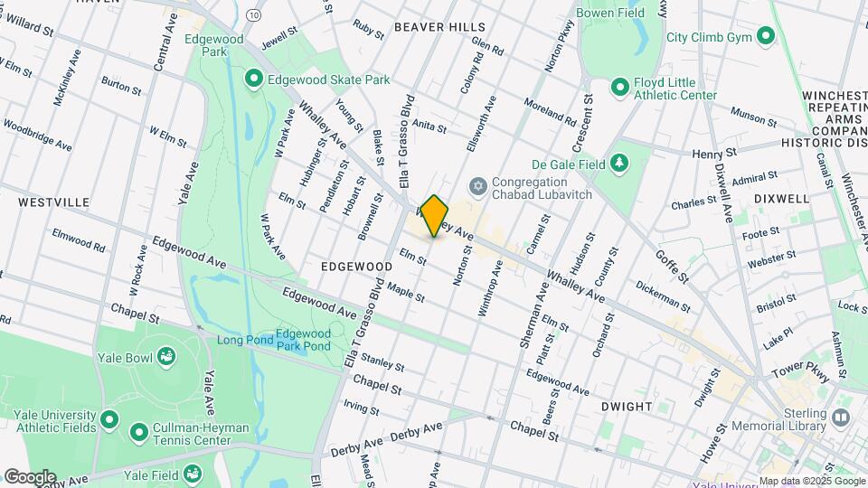 245 Ellsworth Ave-Unit -First floor Apt Map and Location Details