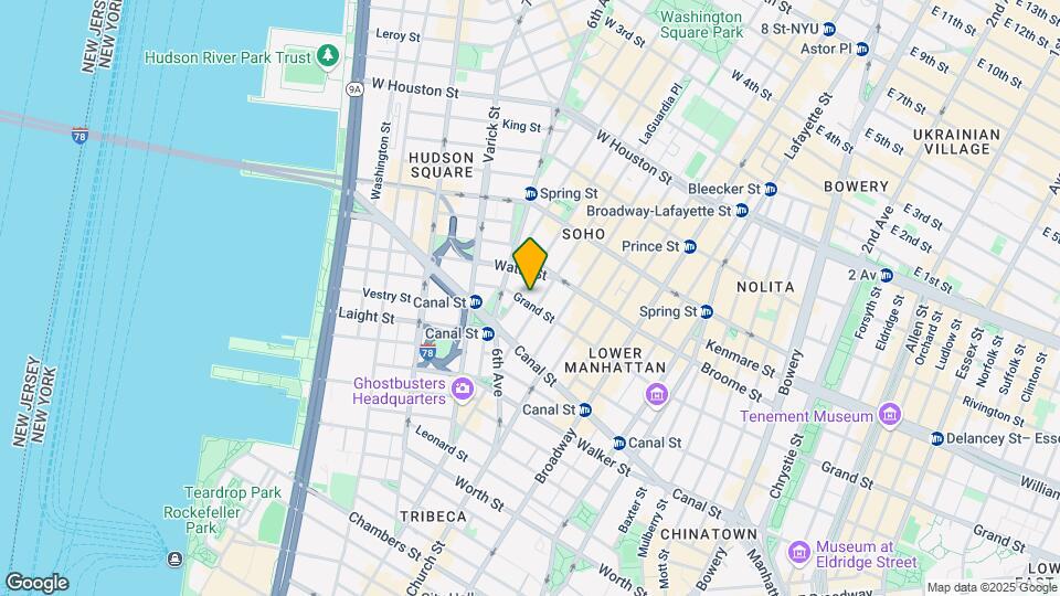 42-44 Grand St Mapa y Detalles de la Ubicación