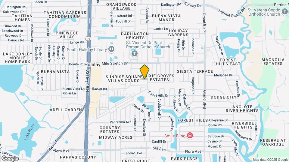 4940 Rosedale Ln Map and Location Details