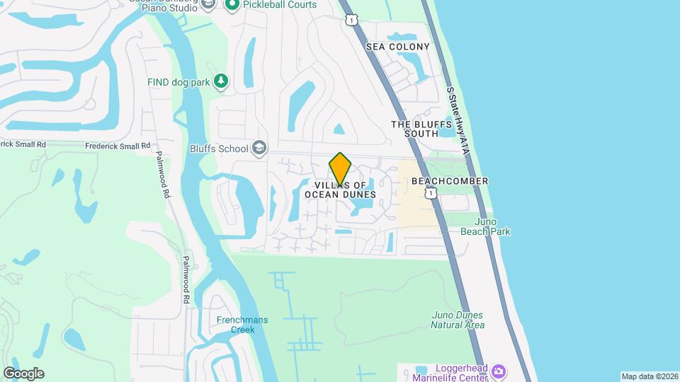 1209 Ocean Dunes Cir Map and Location Details