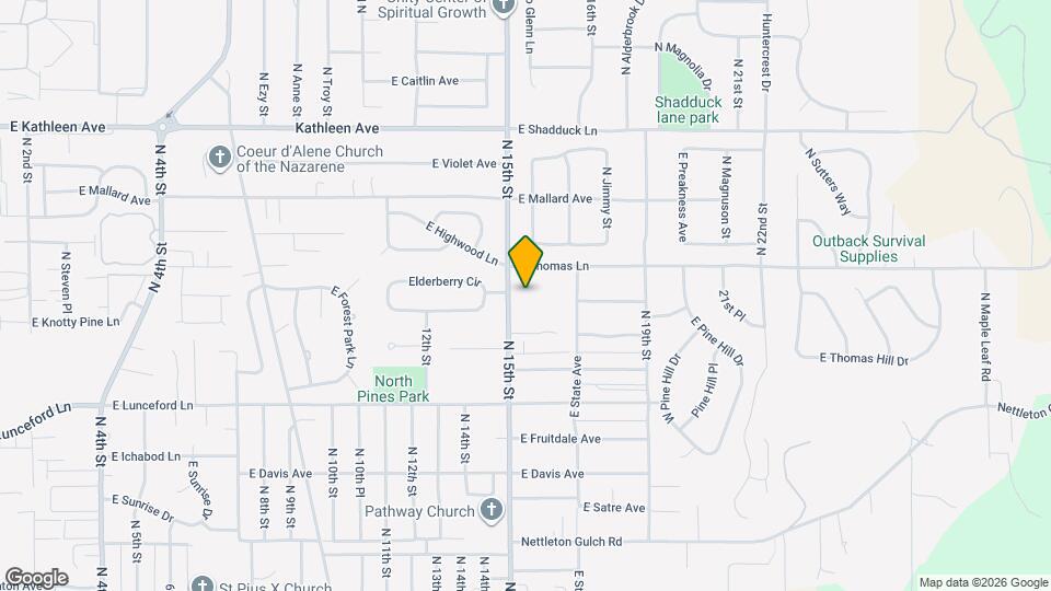 Breckenridge Estates Mapa y Detalles de la Ubicación